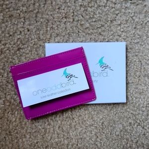 Magenta wallet from One Odd Bird